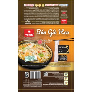 VIFON - Zupa błyskawiczna BUN GIO HEO z nudlami ryżowymi o smaku wieprzowiny łagodna 65g